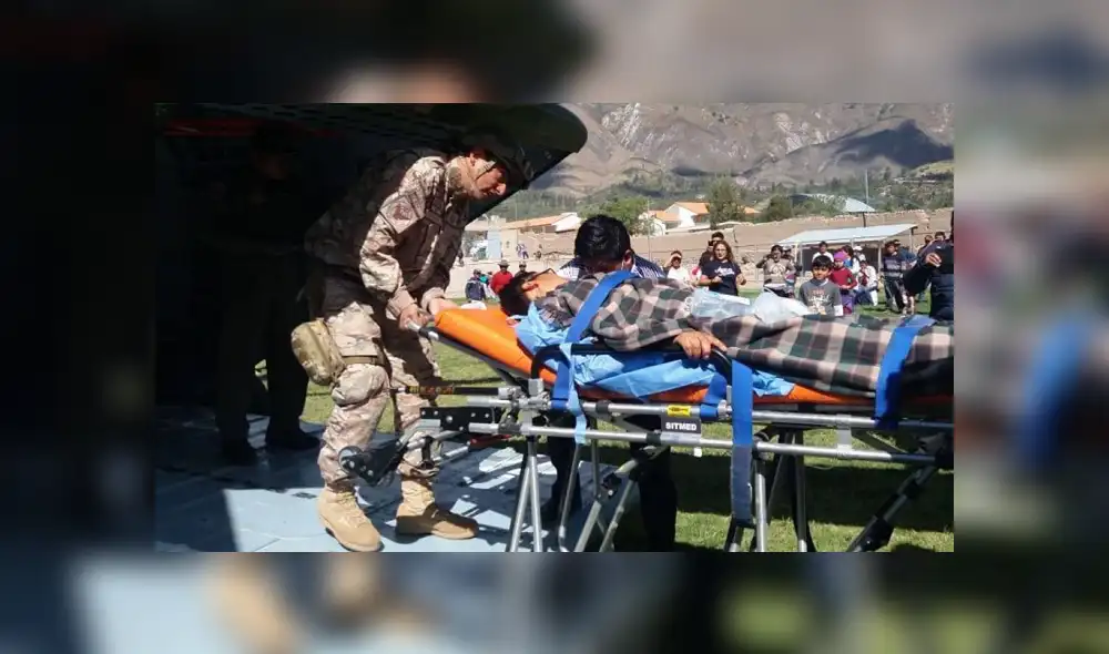 Otro afectado por intoxicación masiva fue trasladado a Lima Otro afectado por intoxicación masiva fue trasladado a Lima