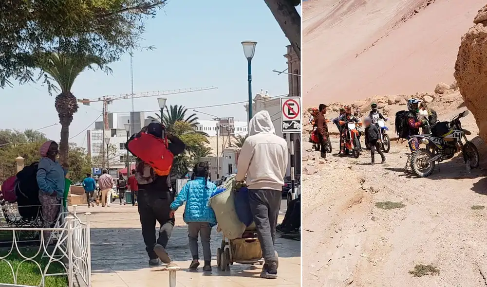 La meta de muchas personas es llegar a Chile, pero muchos no lo logran. Foto: La República y Facebook