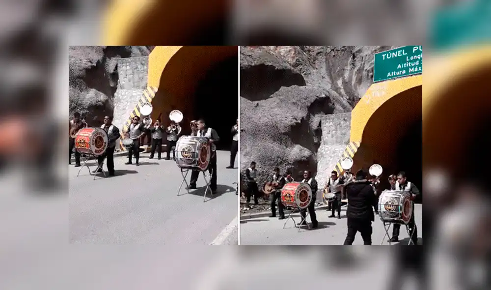 Facebook viral: Orquesta peruana detiene tránsito para tocar huayno y turistas ‘zapatean’ [VIDEO]