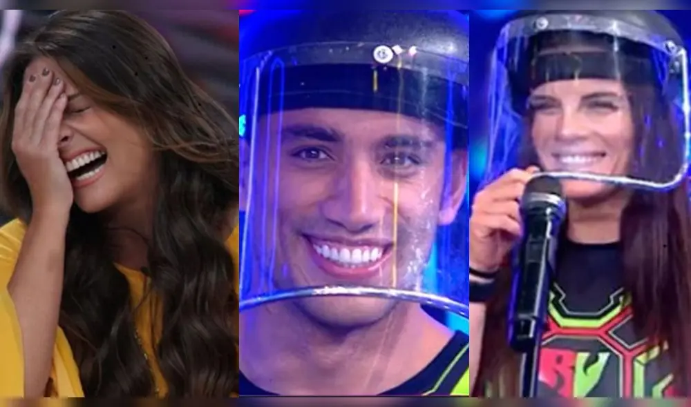 Rebeca Escribens bromea sobre ampay de Alejandra Baigorria y Said Palao. Fotos: capturas de América TV