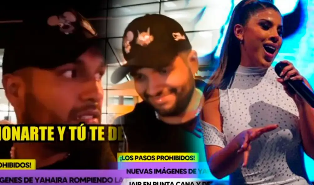 Yahaira Plasencia y Jair Mendoza ya no se ocultan de las cámaras tras confirmarse su relación. Foto: captura/Willax/difusión Yahaira Plasencia y Jair Mendoza ya no se ocultan de las cámaras tras confirmarse su relación. Foto: captura/Willax/difusión