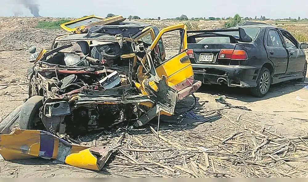 Chiclayo: chofer de tico y bebé mueren en accidente