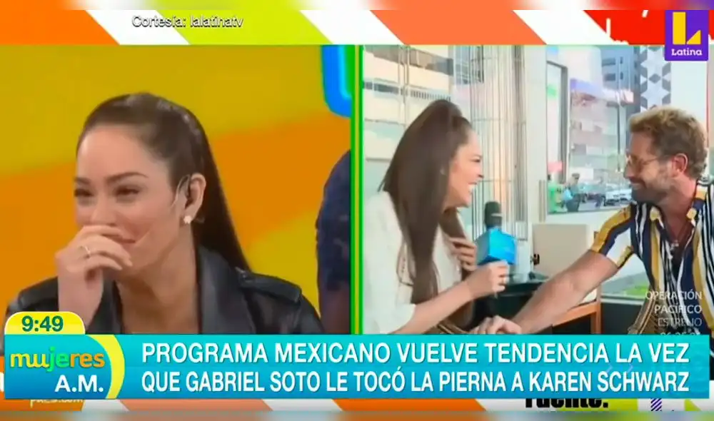 Karen Schwarz y Gabriel Soto