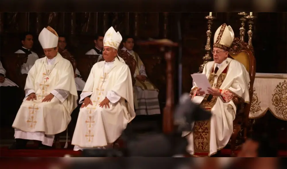 Así se desarrolló la tradicional misa y Te Deum en la Catedral de Lima Así se desarrolló la tradicional misa y Te Deum en la Catedral de Lima
