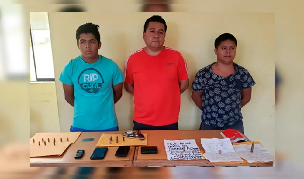 La Libertad. Los sujetos se dedicarían a cometer ilícitos penales, bajo la modalidad de extorsión. La Libertad. Los sujetos se dedicarían a cometer ilícitos penales, bajo la modalidad de extorsión.