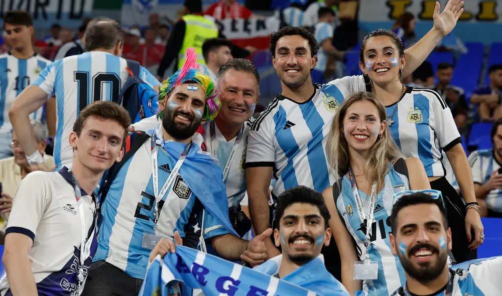 Se espera que en el estadio Lusail haya más de 35.000 hinchas argentinos para la final de Qatar 2022. Foto: EFE Se espera que en el estadio Lusail haya más de 35.000 hinchas argentinos para la final de Qatar 2022. Foto: EFE