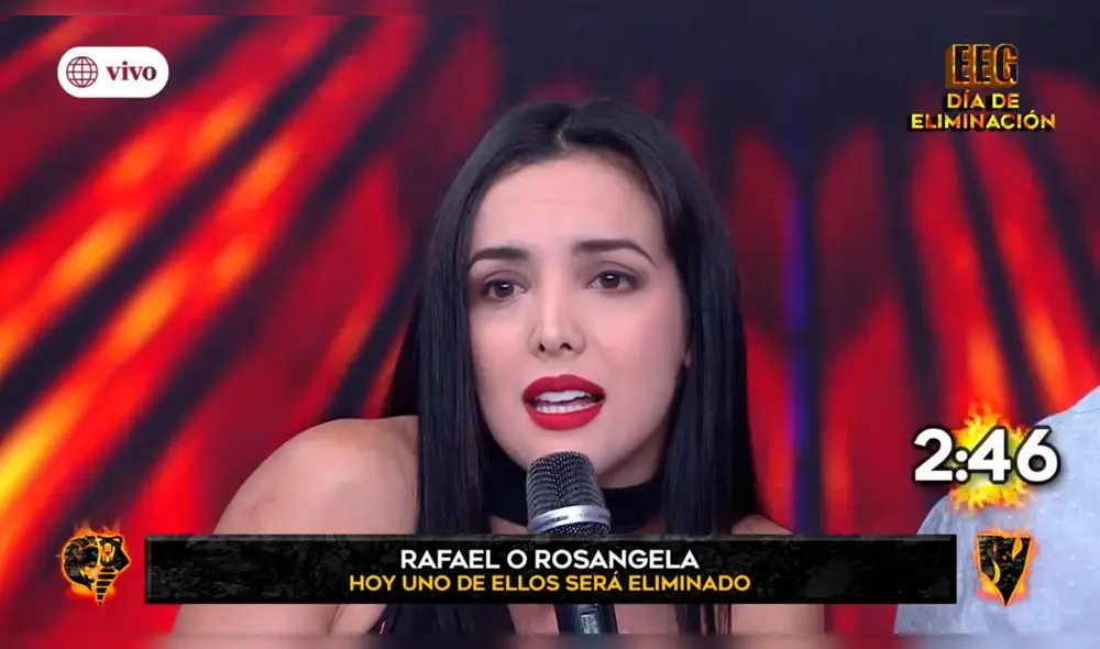 Rosángela Espinoza asegura que Esto es Guerra hizo fraude Rosángela Espinoza asegura que Esto es Guerra hizo fraude