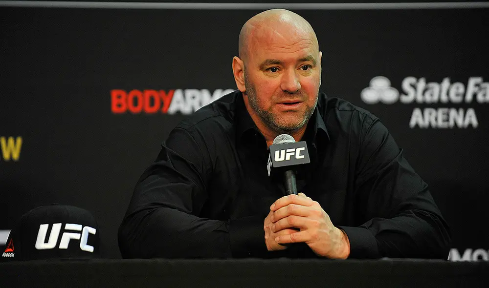 Dana White, empresario y presidente de UFC. | Foto: AFP Dana White, empresario y presidente de UFC. | Foto: AFP