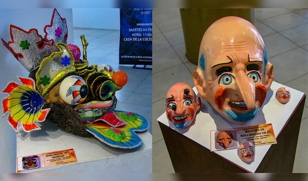 Virgen de la Candelaria: Exhiben máscaras de antaño en la Casa de la Cultura de Puno. Virgen de la Candelaria: Exhiben máscaras de antaño en la Casa de la Cultura de Puno.