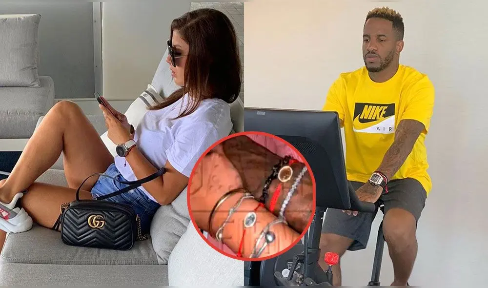 La salsera se deja ver con romántico detalle que también lleva puesto el futbolista. La salsera se deja ver con romántico detalle que también lleva puesto el futbolista.