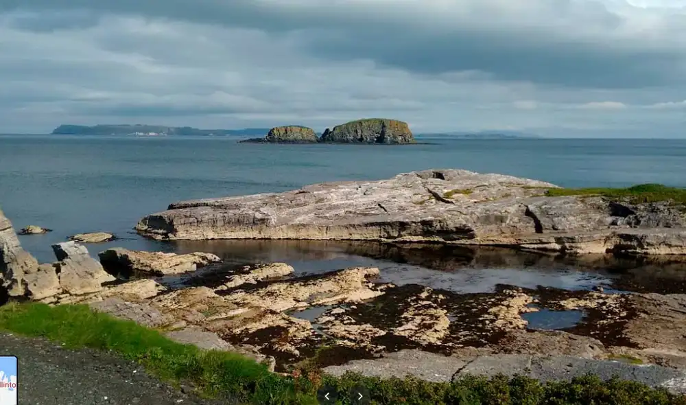 Desliza las imágenes para ver cómo luce realmente las Islas de hierro que aparecen en Game of Thrones. Foto: captura de Google Maps