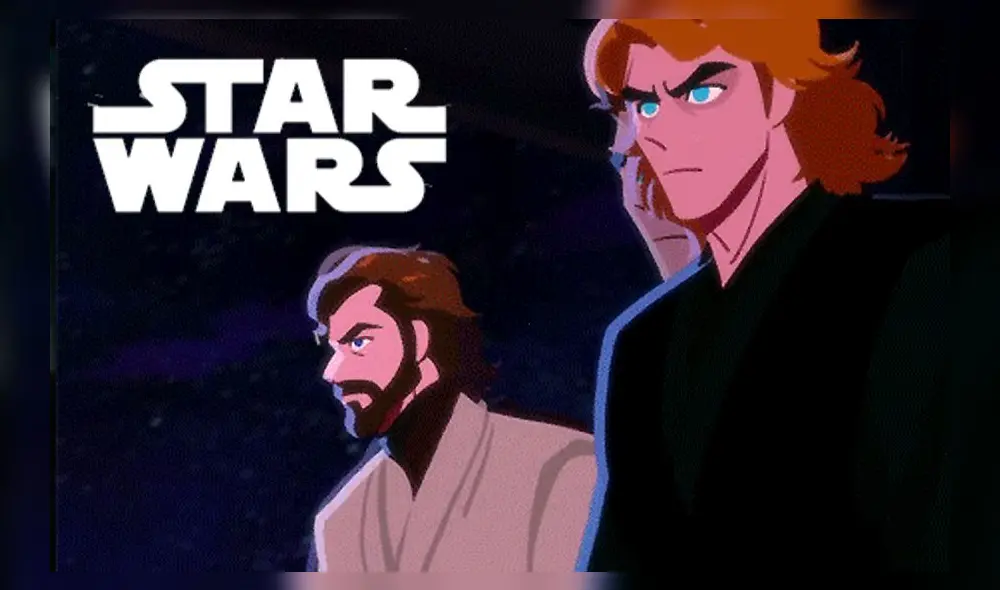 Star Wars se ve fantástico como un anime. Star Wars se ve fantástico como un anime.