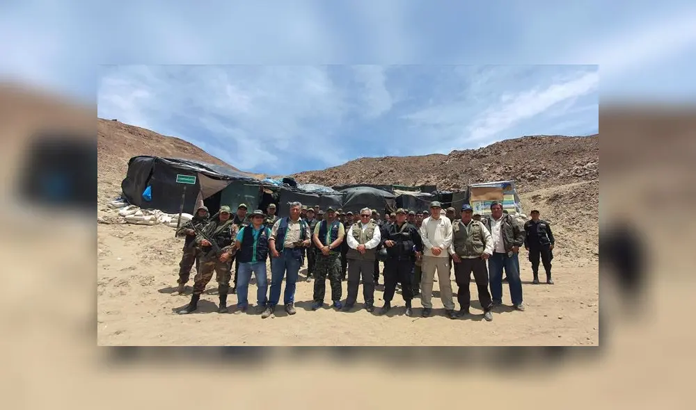 Participaron del operativo participaron 150 policías, 4 fiscales y 22 guardaparques. (Foto: Sernanp)