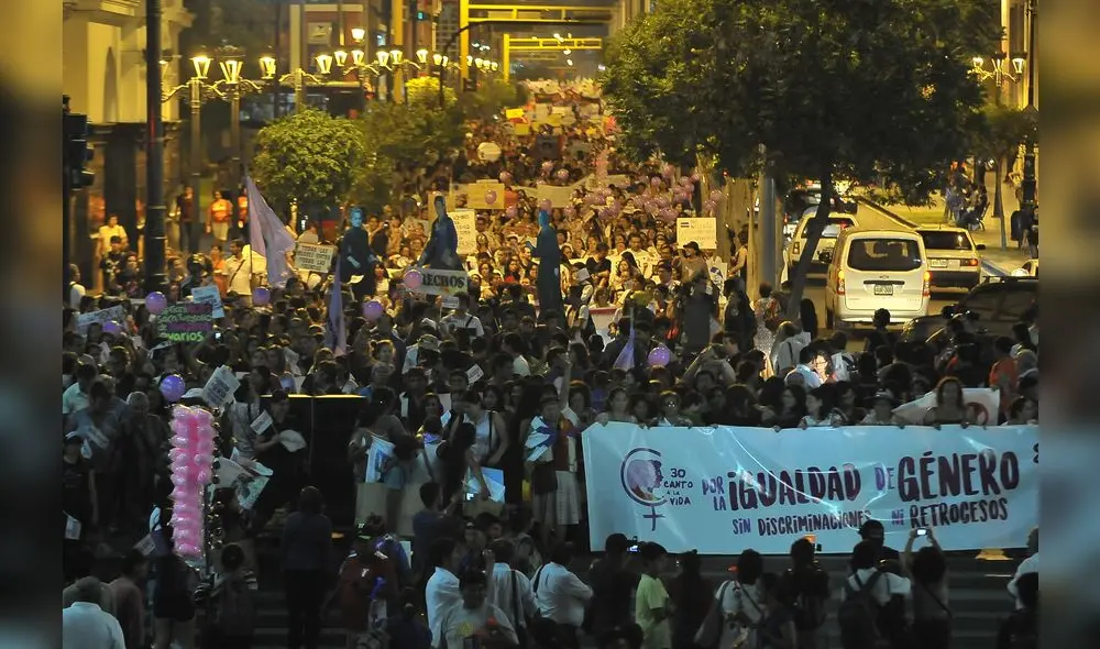 Miles marcharon por la igualdad de género y de oportunidades