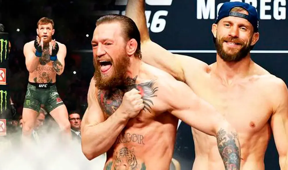 Sigue aquí EN VIVO la pelea estelar de Conor McGregor vs. Cowboy Cerrone. Foto: Difusión