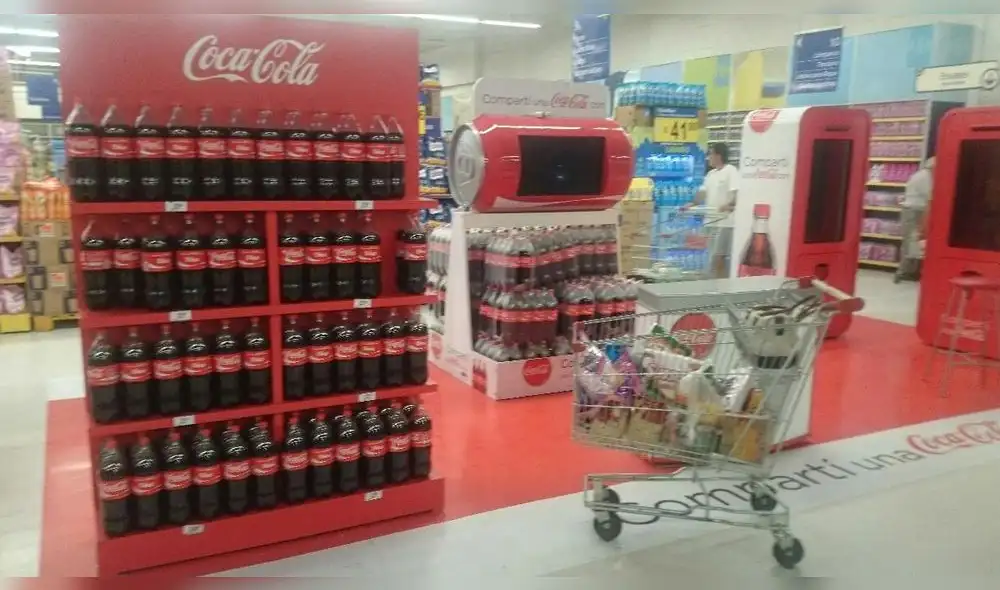 Indecopi admite denuncia contra Coca Cola por información confusa en etiquetado