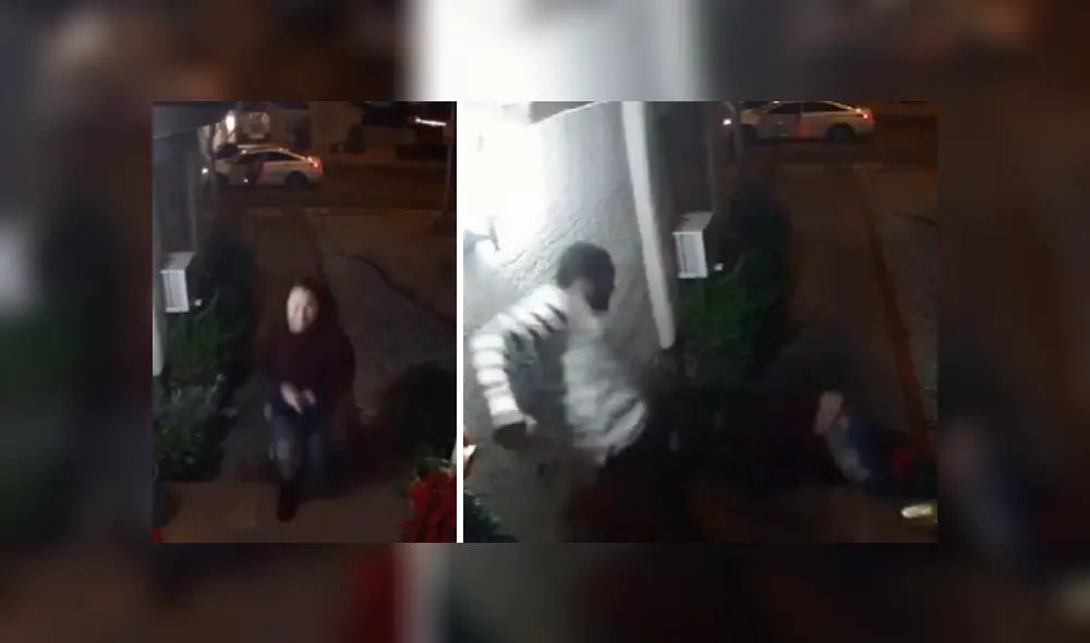 Gran indignación causó el video donde se aprecia a una mujer siendo agredida salvajemente por su esposo en plena madrugada del Año Nuevo. (Foto: Composición) Gran indignación causó el video donde se aprecia a una mujer siendo agredida salvajemente por su esposo en plena madrugada del Año Nuevo. (Foto: Composición)