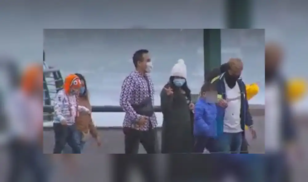 Familias disfrutaron de las Fiestas Patrias. Créditos: Captura América.