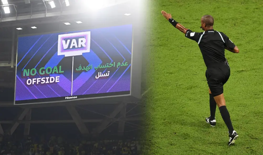 El VAR se viene usando desde el 2016. En 2018 fue la primera vez que se usó en los mundiales. Foto: composición/EFE