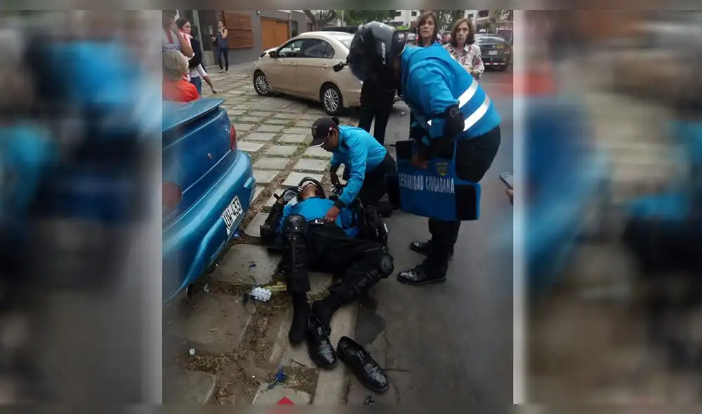 Atropellan agente del serenazgo de Miraflores