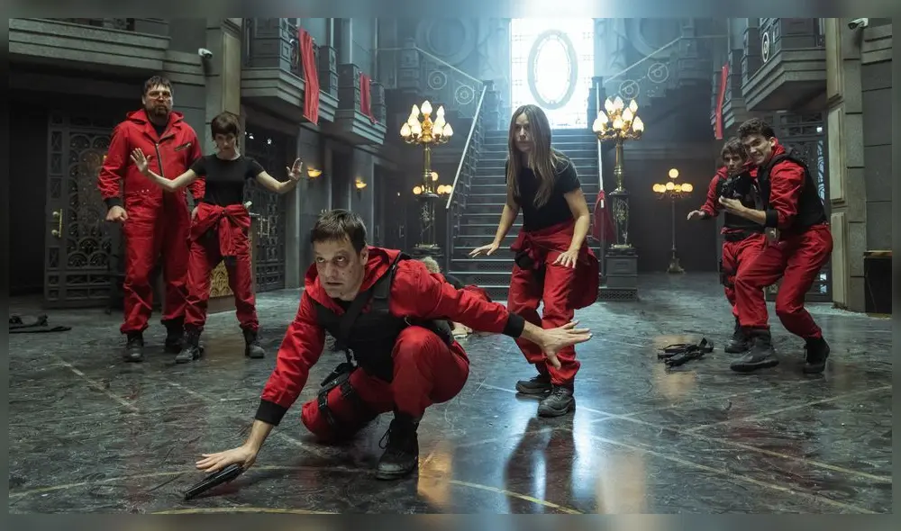 Imagen oficial de La casa de papel temporada 5. Foto: Netflix Imagen oficial de La casa de papel temporada 5. Foto: Netflix