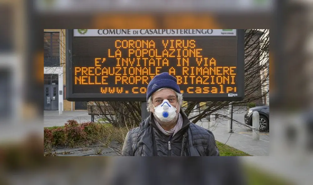 En Italia ya suman siete muertos y 219 infectados.