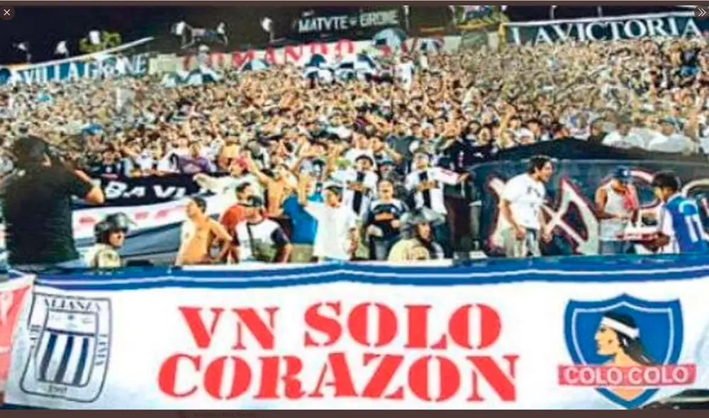 Las hinchas de Alianza Lima y Colo Colo guardan un vínculo fraternal desde finales de los años 80. Foto: Twitter Garra Blanca Twitter