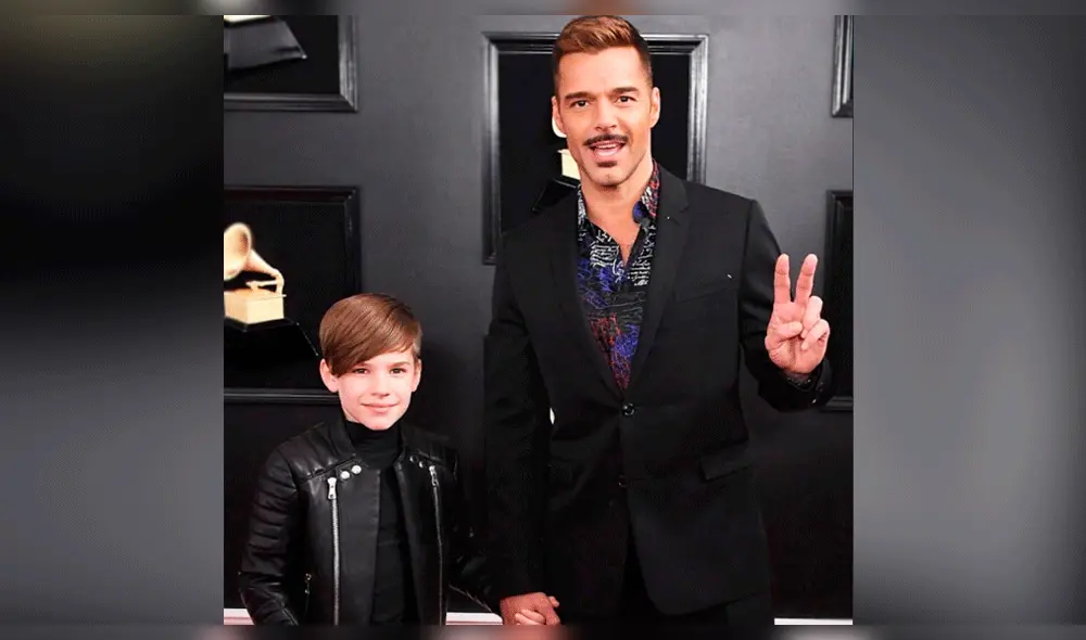 Grammys 2019: Hijo de Ricky Martin causa furor al pasar por la red carpet [VIDEO]