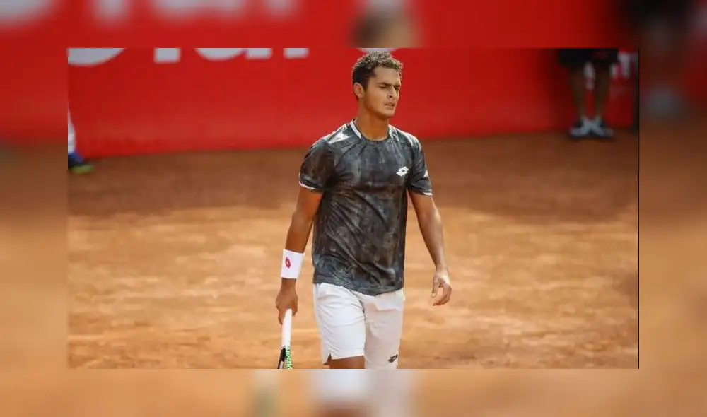 El peruano volvió a quedarse con las ganas de llegar a una nueva final de un torneo ATP. Foto: Difusión.