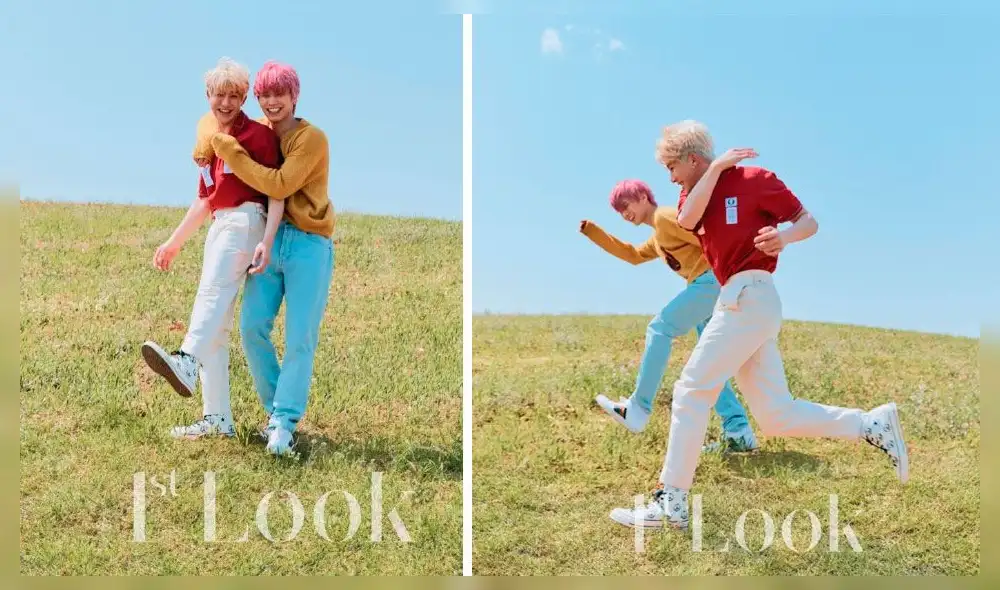 ASTRO: Jin Jin y Rocky. para la editorial fotográfica para el número de junio de  1st Look Magazine