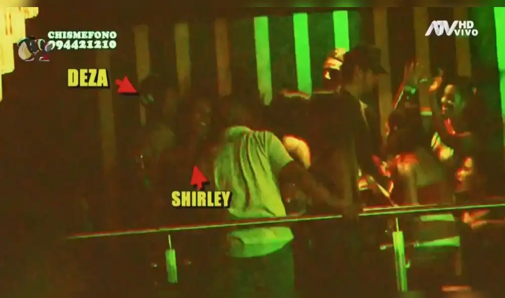 'Ampay' del programa de Magaly Medina sobre  Shirley Arica y Jean Deza