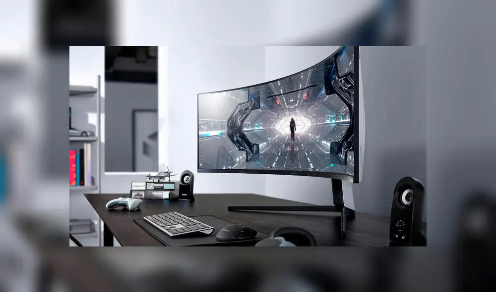 CES 2020: Samsung presentó línea de monitores gamer curvos Odyssey.