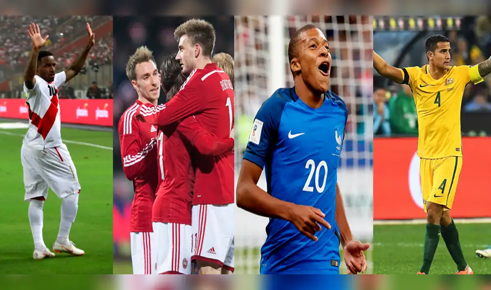 Rusia 2018: ¿Con quiénes se enfrentan hoy los rivales de Perú en el Mundial? 