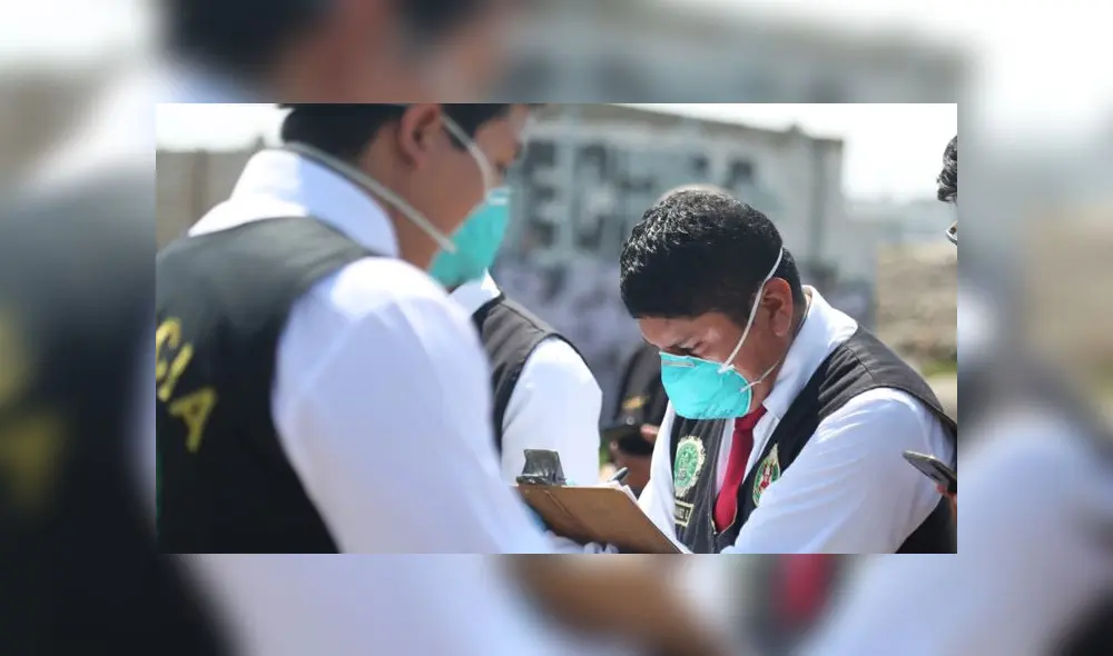 Sospechosos en crimen de joven participaron en reconstrucción de crimen. (Foto: Mauricio Malca / La República) Sospechosos en crimen de joven participaron en reconstrucción de crimen. (Foto: Mauricio Malca / La República)