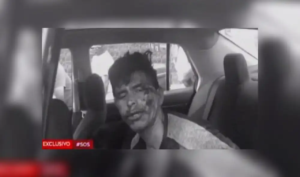 SJM: pareja de esposos golpearon a delincuente que los asaltó con un cuchillo [VIDEO]