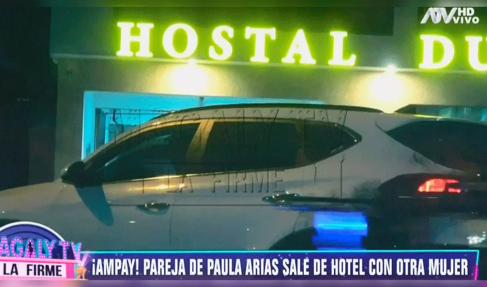 Paula Arias llora tras ver al padre de su hija salir de hotel con otra mujer