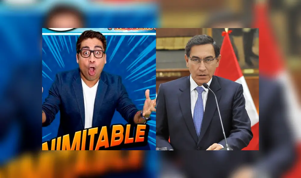 Facebook viral: cómico peruano parodia Mensaje a la Nación de Martín Vizcarra en el que anuncia cierre del Congreso