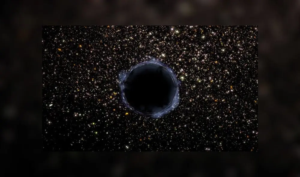 El agujero negro más cercano a la Tierra fue hallado a 1.000 años luz de distancia. Imagen: ESO.