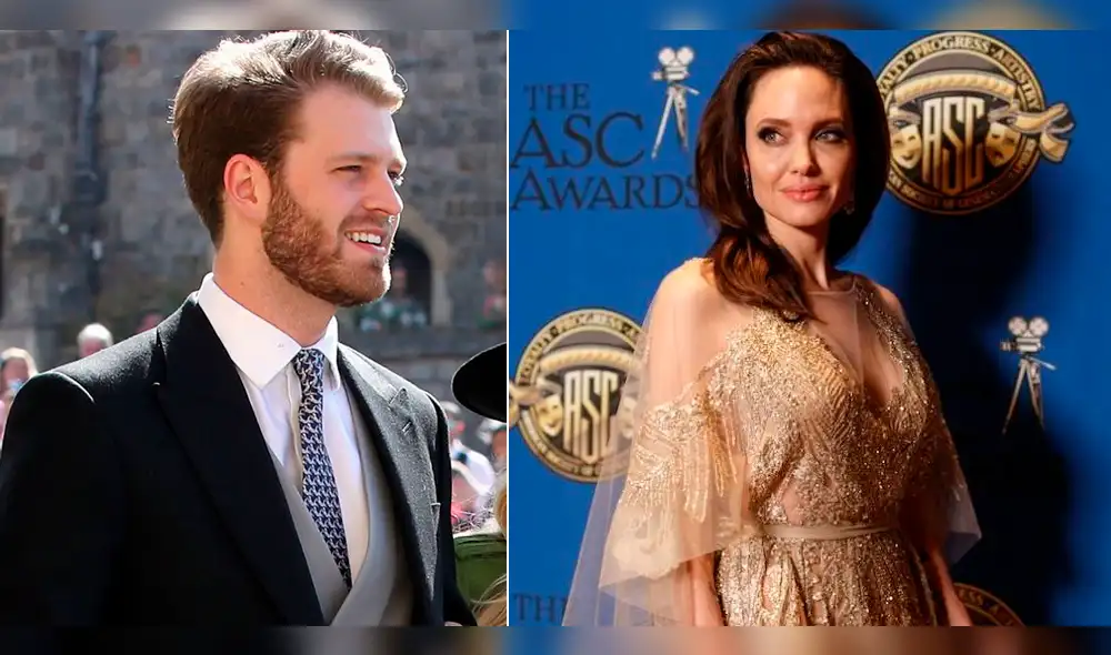 Angelina Jolie tendría romance con el sobrino de Lady Di 20 años menor