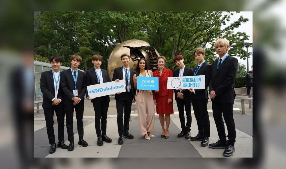 BTS, Love Myself, UNICEF, ONU