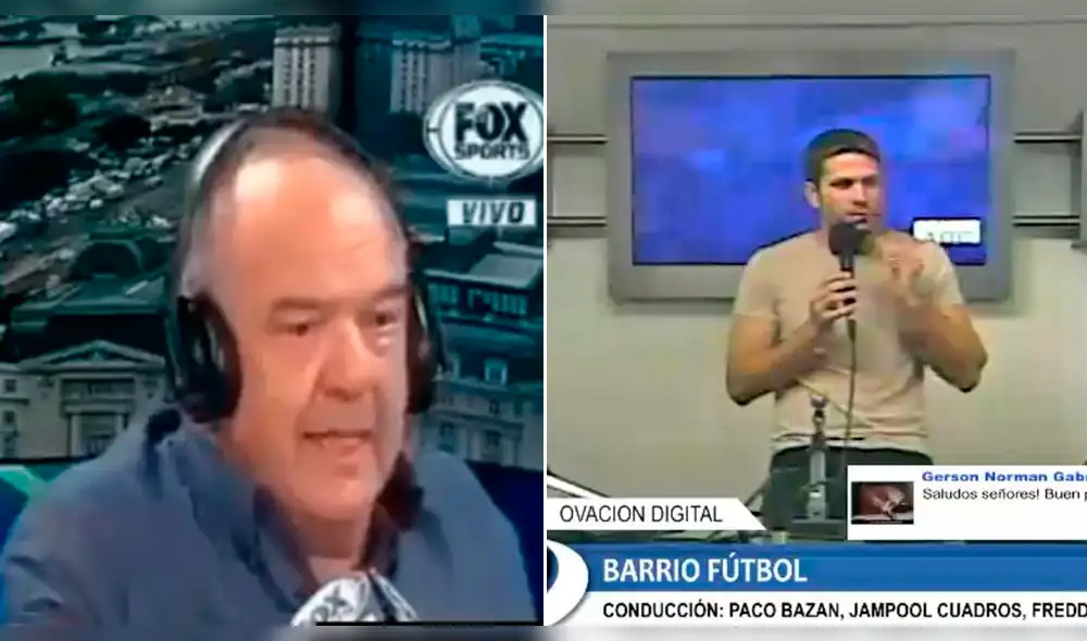 YouTube: periodista de Fox Sports insulta a “Paco” Bazán por caso Guerrero [VIDEO]
