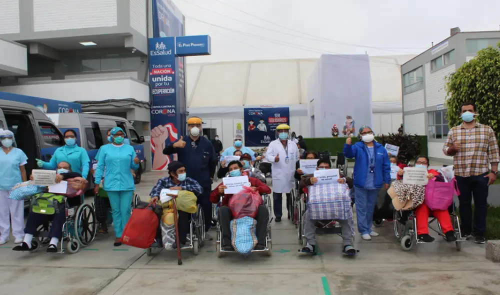 Cerca de 40.000 personas se recuperaron gracias a los cuidados médicos. Foto: EsSalud Cerca de 40.000 personas se recuperaron gracias a los cuidados médicos. Foto: EsSalud