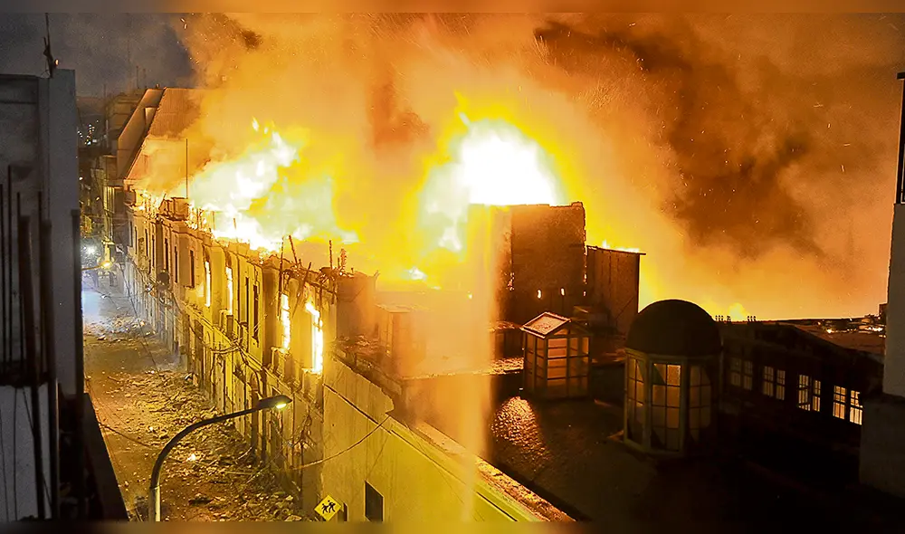 Mesa Redonda: 33 casas quedaron en escombros