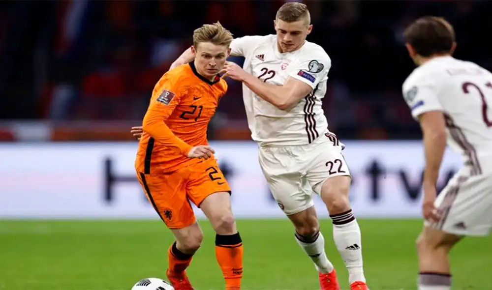 Países bajos vs Letonía Países bajos vs Letonía