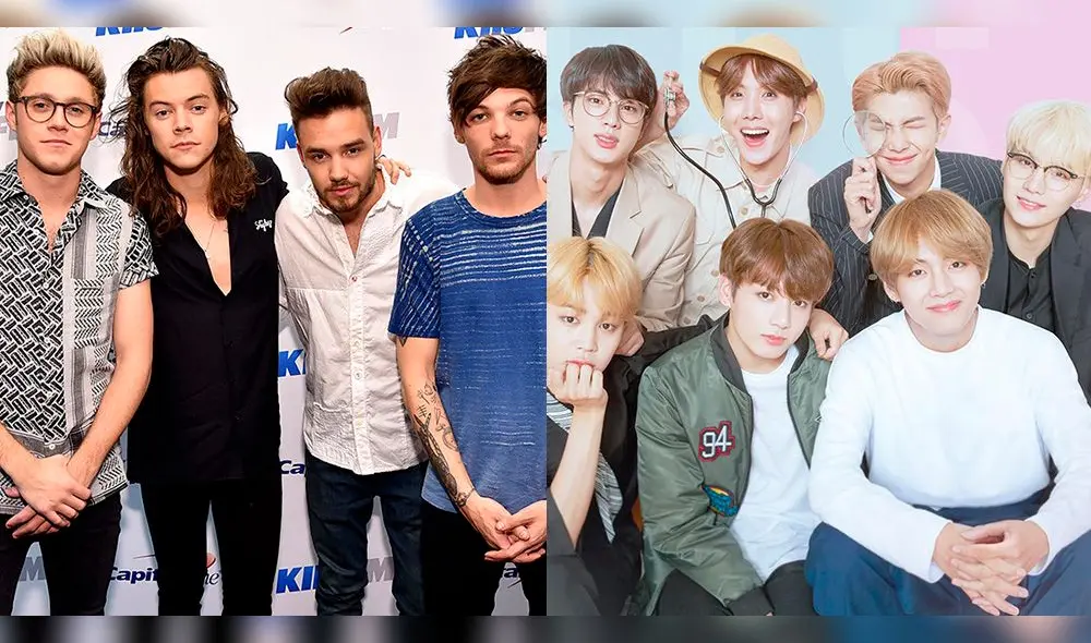 One Direction y BTS se enfrentan por importante reconocimiento.