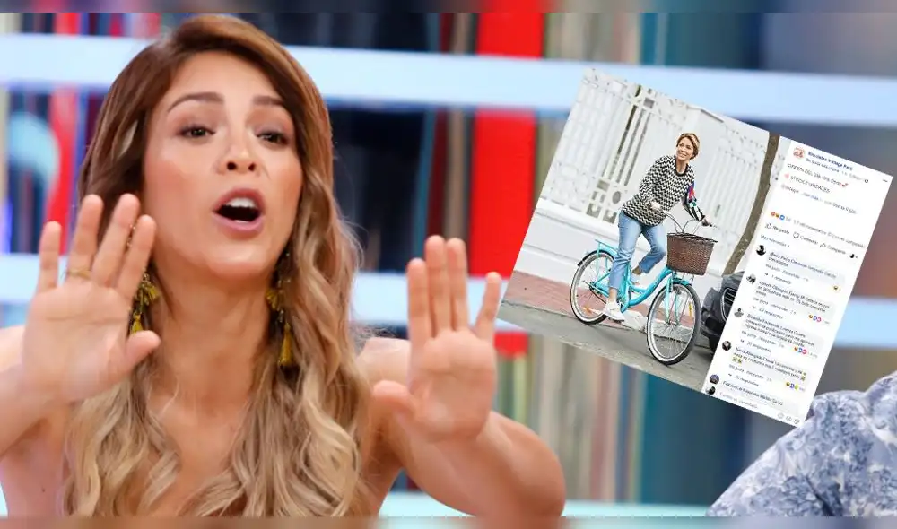 Sheyla Rojas promociona bicicletas y es blanco de fuertes comentarios 