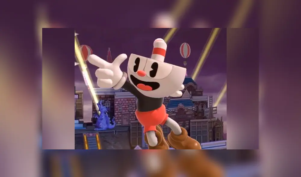 Cuphead es nuevo personaje de Super Smash Bros. Ultimate