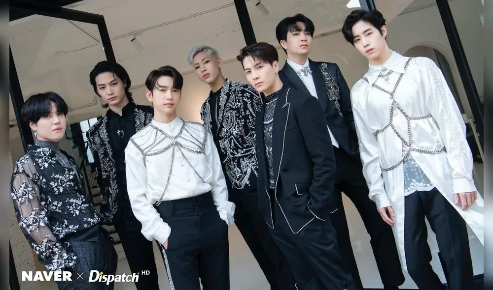 GOT7 en fotografía reciente de Dispatch. Grupo regresó con su mini álbum DYE.