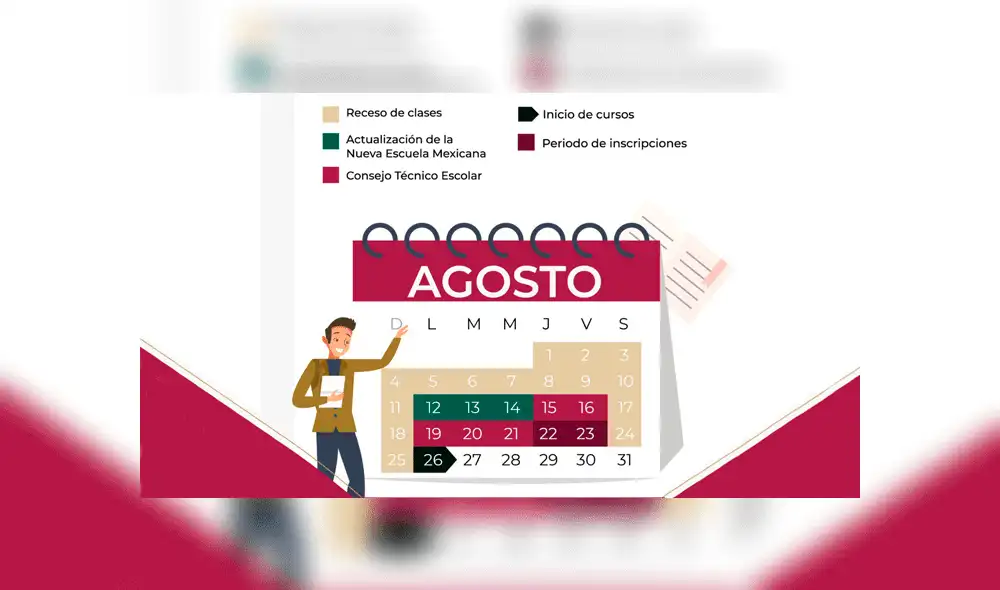 Calendario escolar México 2019: fechas de inicio y fin de las clases Calendario escolar México 2019: fechas de inicio y fin de las clases