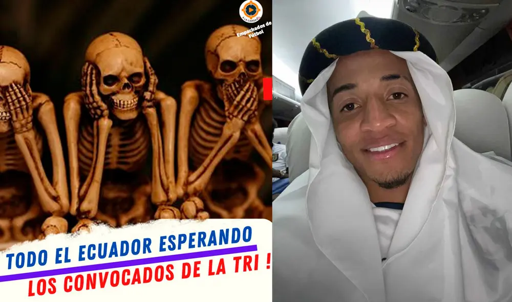 La selección Ecuatoriana jugará el primer partido del Mundial ante Qatar. Foto: composición LR/redes sociales